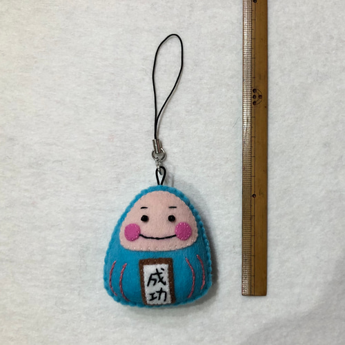 だるまお守り(1個)ハンドメイド フェルト その他雑貨 daruma__