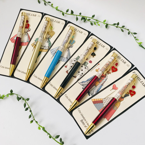 不思議の国のアリス」【アリス】イエロー ボールペン ペン・筆記用具