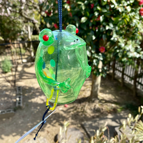 カエル風鈴 4 風鈴 glass cacha 通販 15581722|Creema(クリーマ) カエル風鈴 4 風鈴 glass cacha 通販 15581722|Creema(クリーマ)