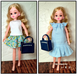 リカちゃん 服 ハンドメイド 4点セット その他人形 いちご 通販 