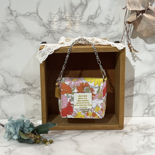 チェーン付きミニバッグチャーム❤️AirPodsケース/エコバッグ