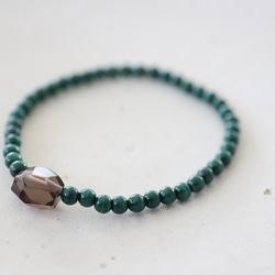 malachite　bracelet[kgf5126] 2枚目の画像