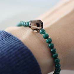 malachite　bracelet[kgf5126] 4枚目の画像