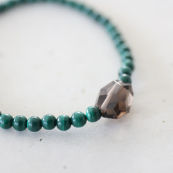 malachite　bracelet[kgf5126] 3枚目の画像