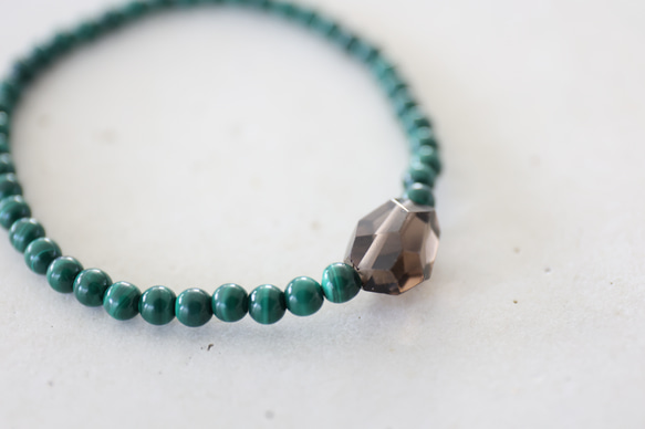 malachite　bracelet[kgf5126] 3枚目の画像