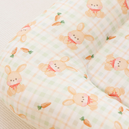 うさぎちゃんのふわふわベッド : :にんじんうさぎ クッション・ベッド