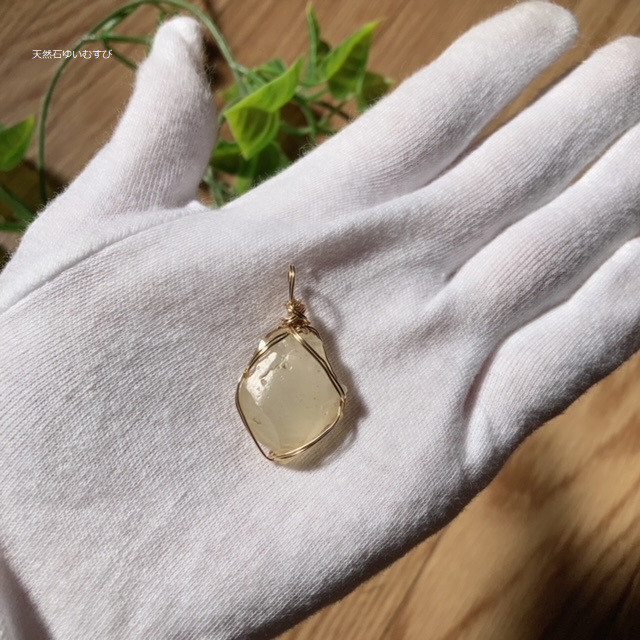 【14kgf】リビアングラス　＊魂の旅の案内人＊