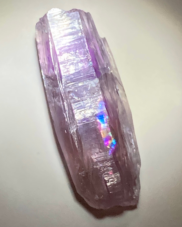 希少˚✧₊⁎ レインボー ゲレロアメジスト ポイント 原石 ラフ