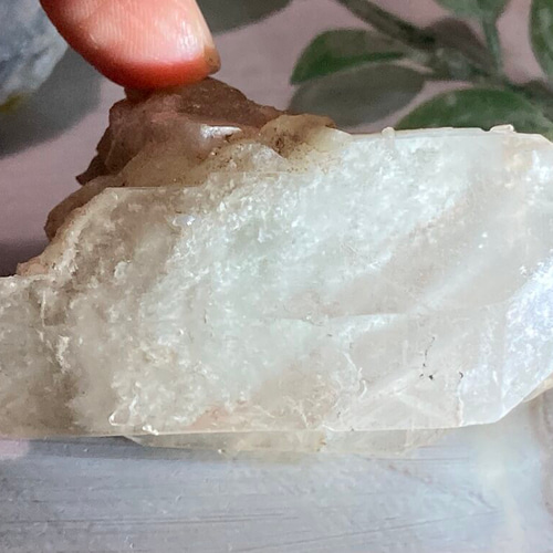 マニハール✨ ヒマラヤ産 レインボー 水晶 クリスタル クラスター 原石