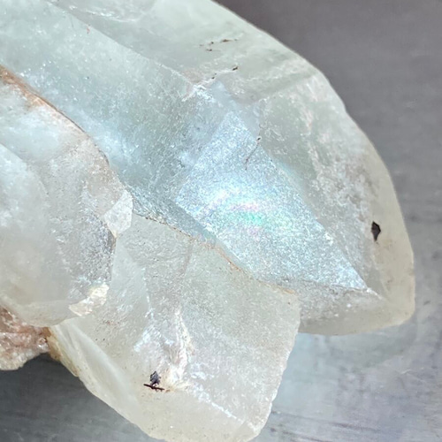 マニハール✨ ヒマラヤ産 レインボー 水晶 クリスタル クラスター 原石