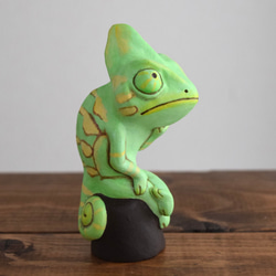 思考變色龍 第1張的照片