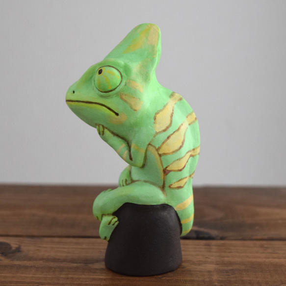 思考變色龍 第4張的照片