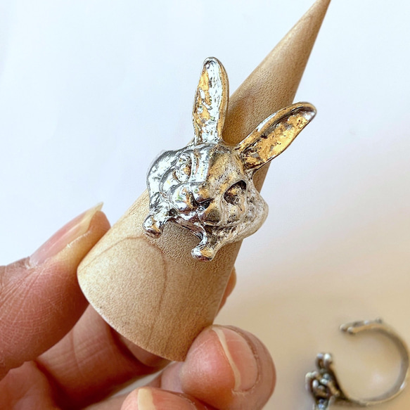 うさぎ様専用❣️ バングル＆リング つるつるリング ガーネット