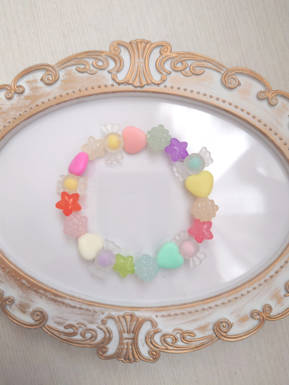 ビーズ ブレスレット お菓子なブレスレット ブレスレット ちより