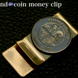 ＃M23 Island Coin Money Clip 2枚目の画像