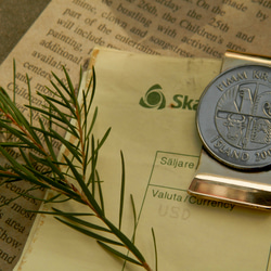 ＃M23 Island Coin Money Clip 4枚目の画像