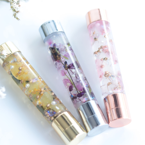 ボタニカル ガラス 瓶 スタンプ 7点