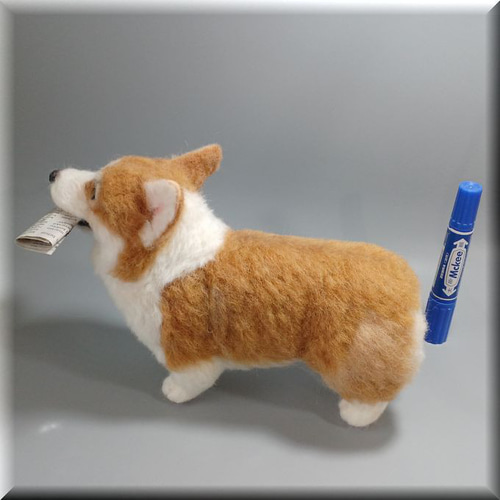 羊毛フェルト 犬 コーギー ウェルシュ・コーギー いぬ イヌ 犬