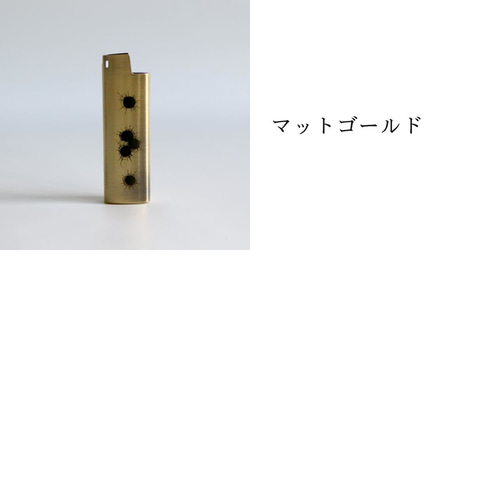 BIC J23】メタルライターケース【波形 / 5色】 その他ケース Chikiina