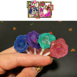 銀河が溶けちゃった!? 棒付きキャンディーマグネット ''ギャラクシー'' 3枚目の画像