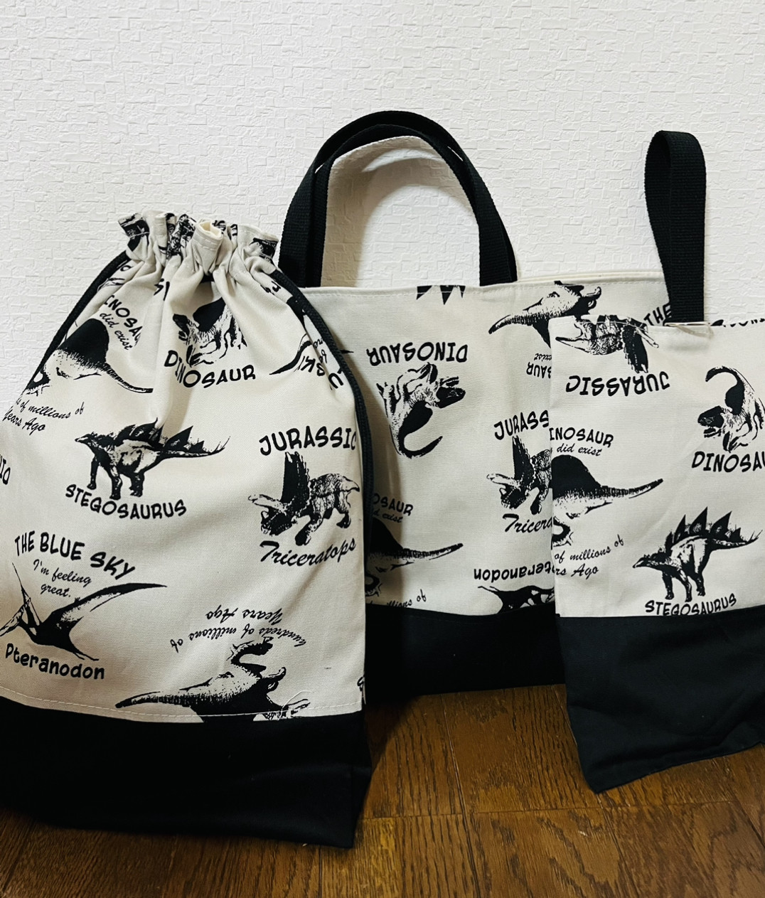 【再販】★入園、入学★レッスンバッグ、お着替え袋、シューズ袋セット