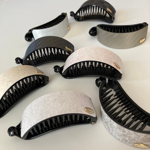 minä perhonen アーチ型ヘアクリップ　バナナクリップ　#36 minä perhonen アーチ型ヘアクリップ バナナクリップ #36 アーチ型