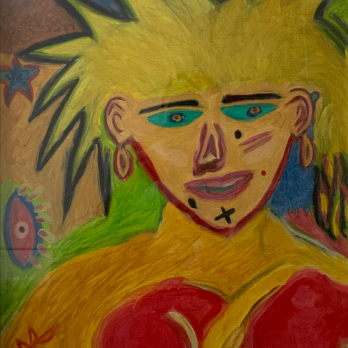 BOXER 油絵アート