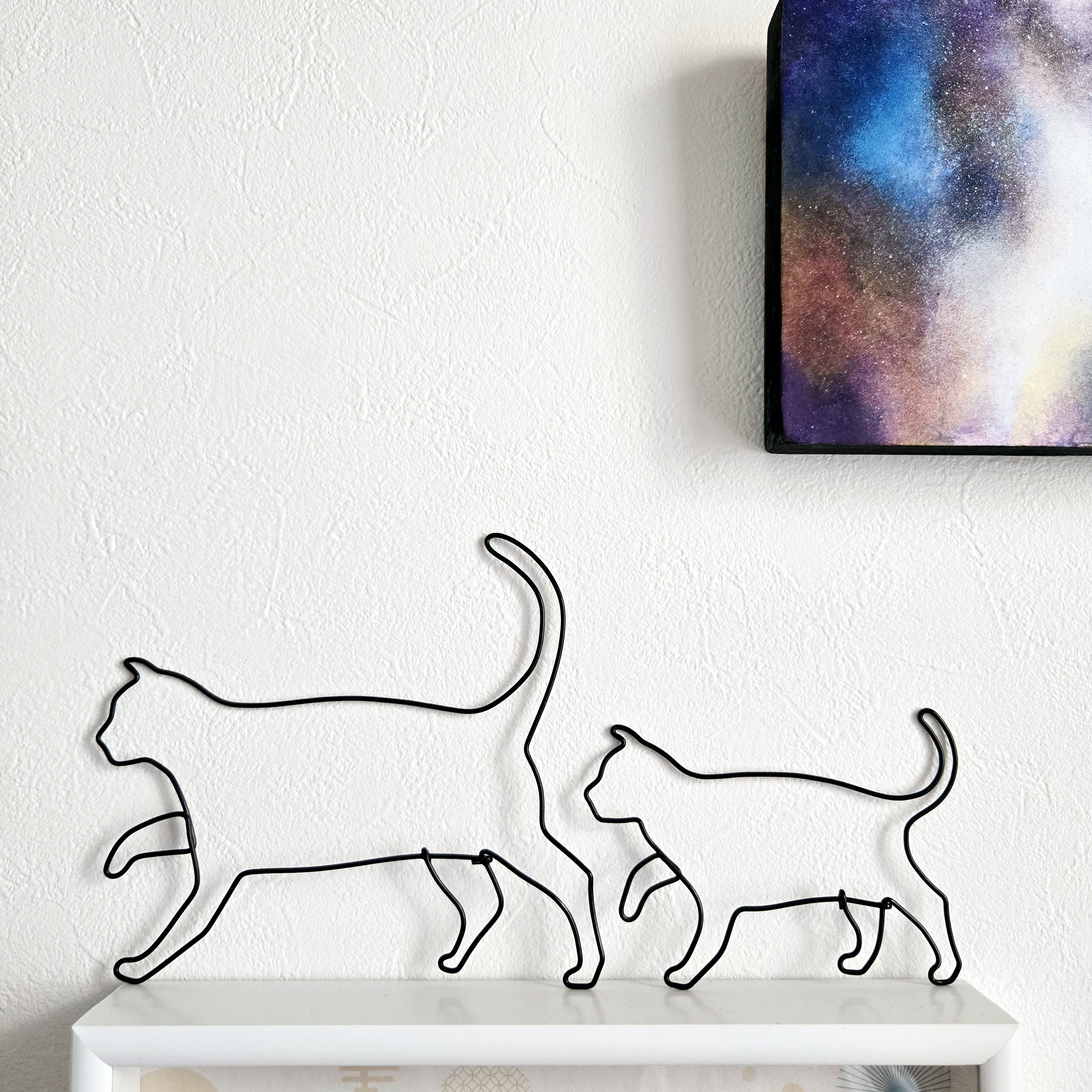 ニッチアート猫装飾画 ニッチアート猫装飾画g0