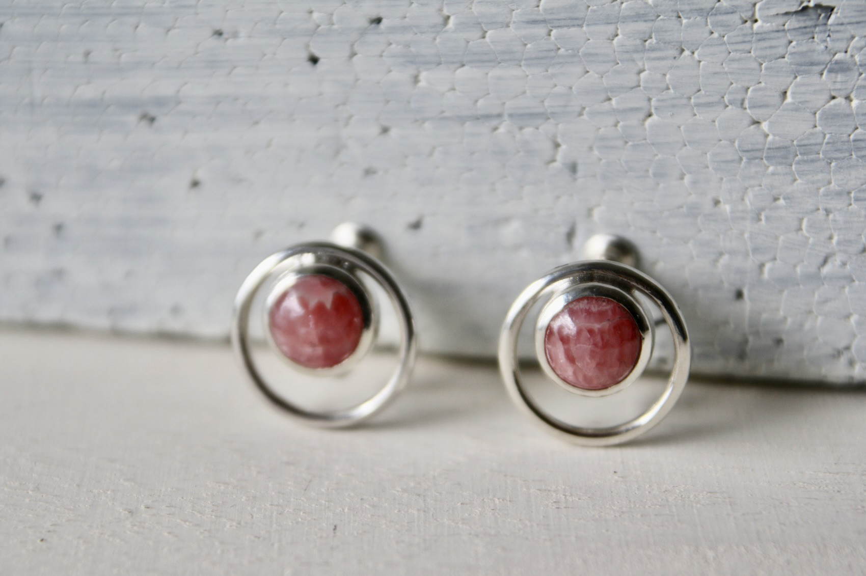 インカローズ　silverイヤリング