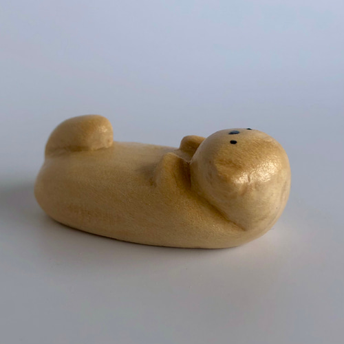 木彫りのラッコの箸置き 箸・箸置き ケージー工房 通販 15586153