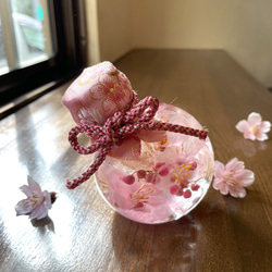 桜のミニハーバリウム 2枚目の画像
