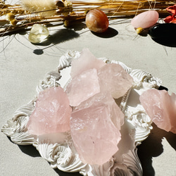 ピンク水晶  原石 7枚目の画像