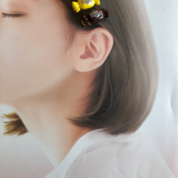 【6色 mキャンディ】髪留め ヘアクリップ フェイクフード ミニチュアフード スイーツデコ 7枚目の画像