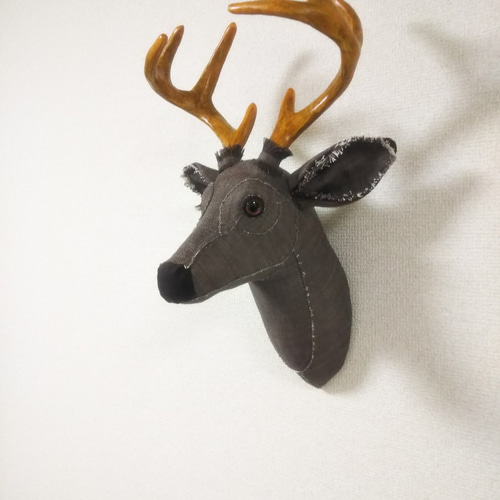 専用出品 ワイヤーアート 鹿 ハンドメイド 動物 立体
