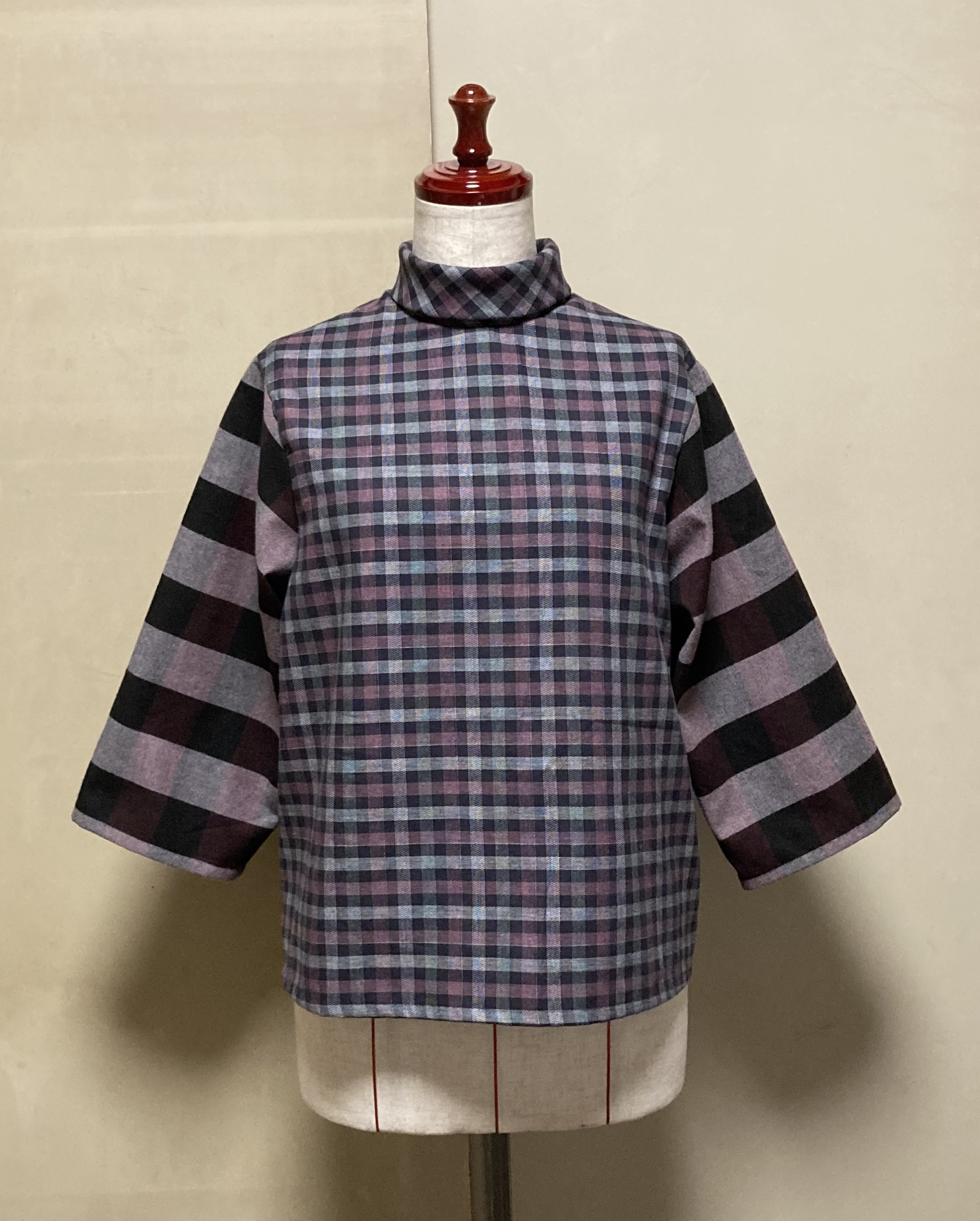 播州織・2wayプルオーバー