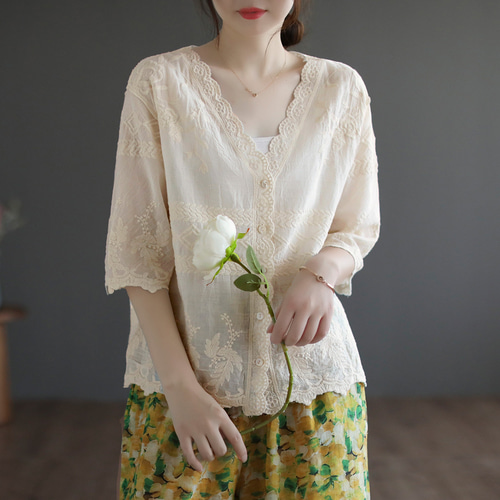 ボレロ 薄手 アウター 薄手 カーディガン レース カーディガン 総