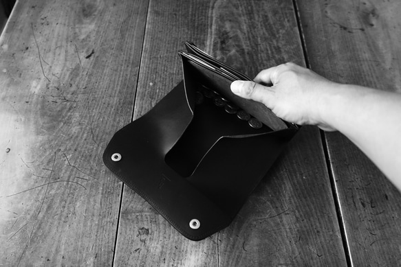 Falce ギャルソン長財布 ミネルバ・ボックス/モスト×リスシオ/ダークブラウン ミネルバ Falce ボックス リスシオ