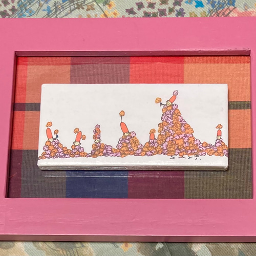 ❤︎sale❤︎デコパージュ ꔛ‬ꕤ ガーデン雑貨*リメイク *レンガ *タイル ガーデンブロックガーデニング雑貨リメ鉢ペイントレンガ猫雑貨デコパージュ