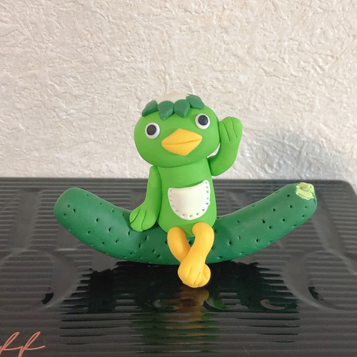オーダー制作作品】カッパちゃん2個セット 立体・オブジェ