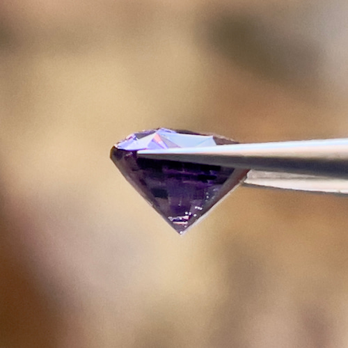 スリランカ産天然パープルスピネルらルース スリランカ産非加熱天然パープルスピネルルース （スリランカ産