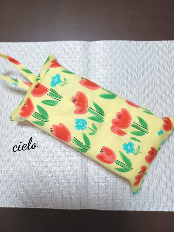 ソフトパック(エコティッシュ)用ティッシュカバー*handmade* ソフト