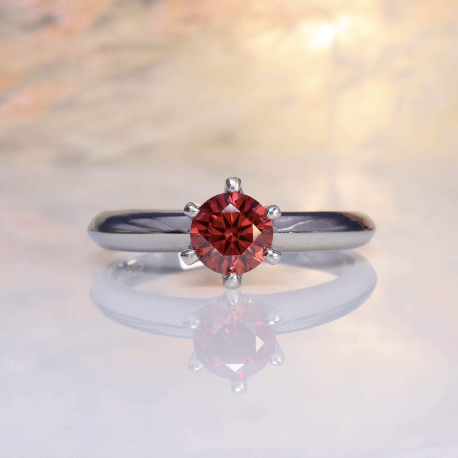 沙穂様専用】モアサナイト リング 指輪 5mm 0.5ct 有り難い 2点 沙穂様専用】モアサナイト リング 指輪 5mm 0.5ct 有り難い 2点