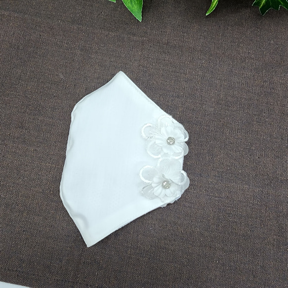 3D立体不織布マスク用マスクカバー　　　ブライダル　ウェディング　 4枚目の画像