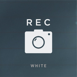 【車用】REC ステッカー TYPE A（ミニマル） │ ドライブレコーダー録画ステッカー 5枚目の画像