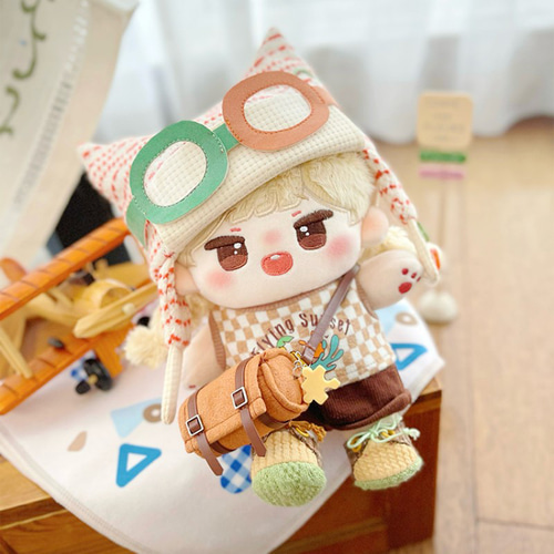 20cmぬいぐるみ服 着せ替えぬいぐるみ かわいい 飛行日記セット