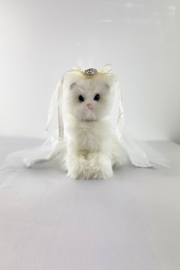 (猫ぬいぐるみ）wedding cats mix　ウエディングキャット 9枚目の画像