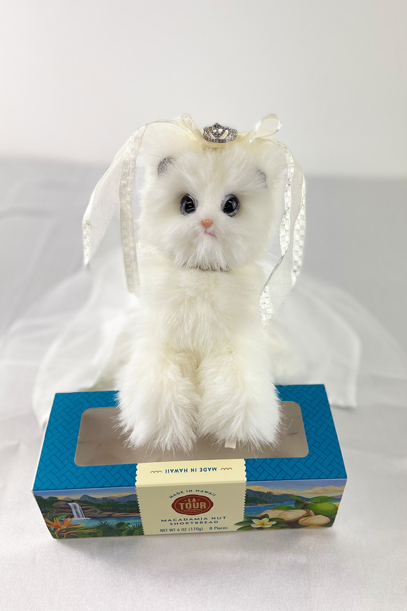 (猫ぬいぐるみ）wedding cats mix　ウエディングキャット 8枚目の画像