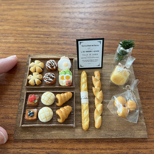 ミニチュアフード パン詰め合わせ【フェイクフード 食品サンプル