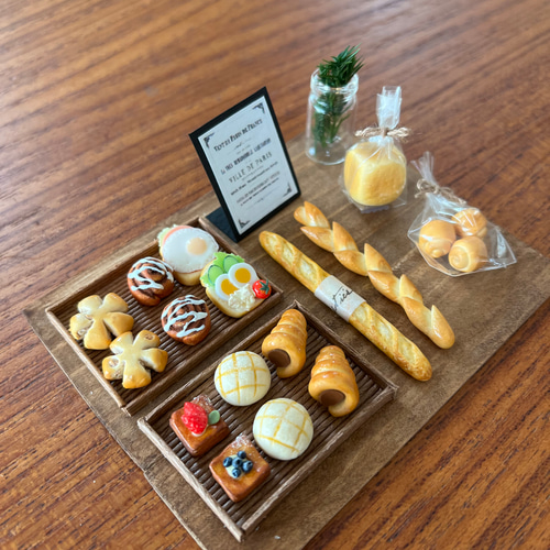 ミニチュア パン屋さん セット販売 - メルカリ