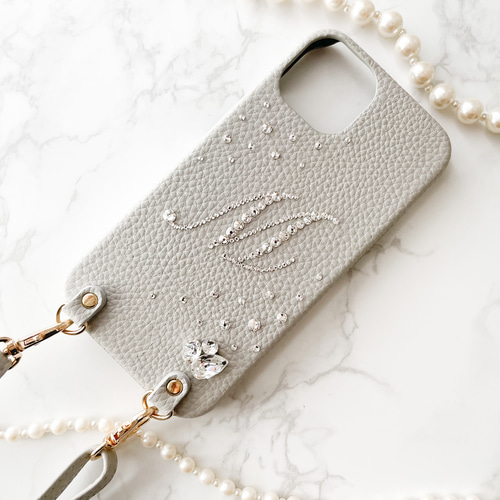 Swarovski ピンク 宝石風 iPhone16ケース Swarovski ピンク 宝石風 iPhone16ケース